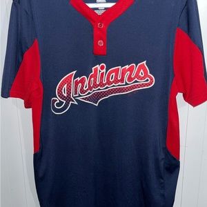 Majestic coolbase Cleveland Indians jersey.